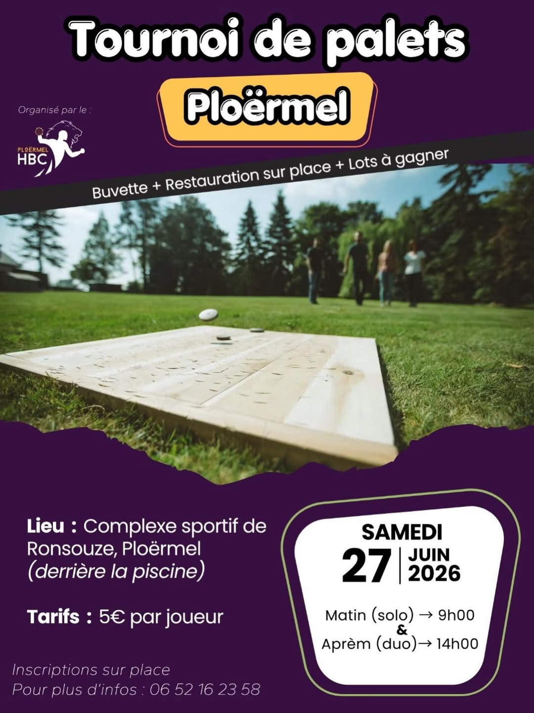 TOURNOI DE PALETS 1